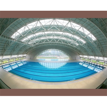 Prefab Stahl Space Frame für Schwimmbad Dachdeckung